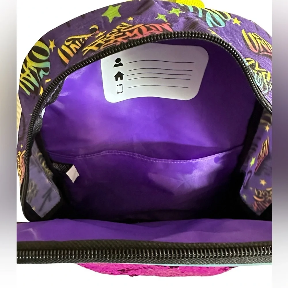 That Girl Lay Lay Nickelodeon Kids Backpack Sequin NWT